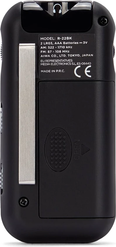 Radio Mini me Zë Hyperbass dhe Kufje AIWA R-22