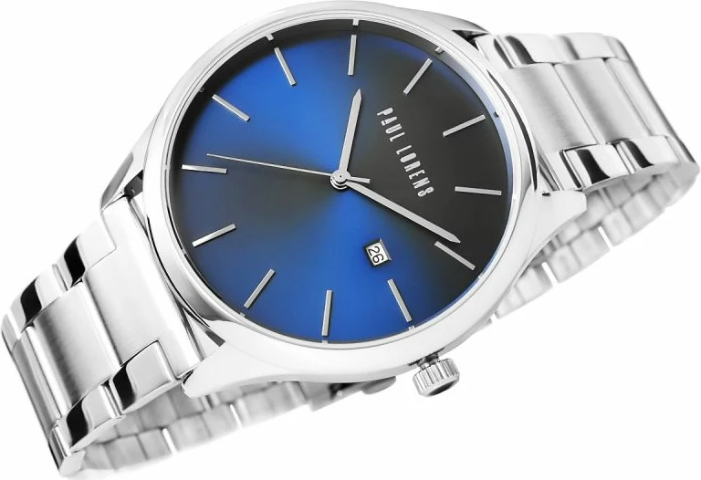 Orë dore për meshkuj Paul Lorens, argjendtë