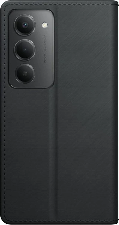 Wallet case 3mk Protection për Xiaomi Redmi 15 4G/15 5G, e zezë