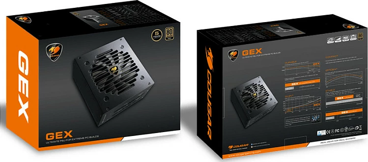 Furnizues energjie Cougar GEX 750W, modular, 80 Plus Gold, ATX 3.0, i zi