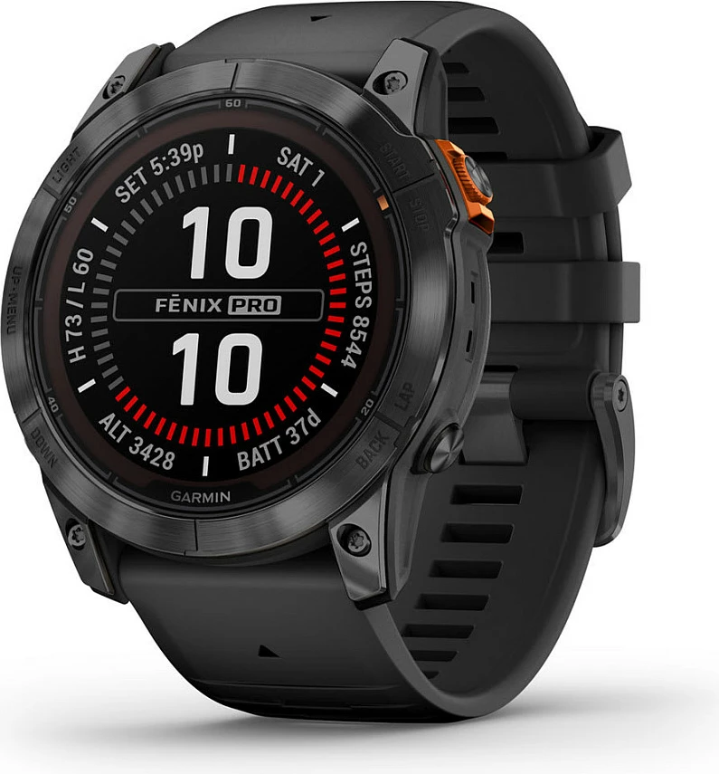 Smartwatch Garmin Fenix 7X Pro Solar 26mm, zi/shifer