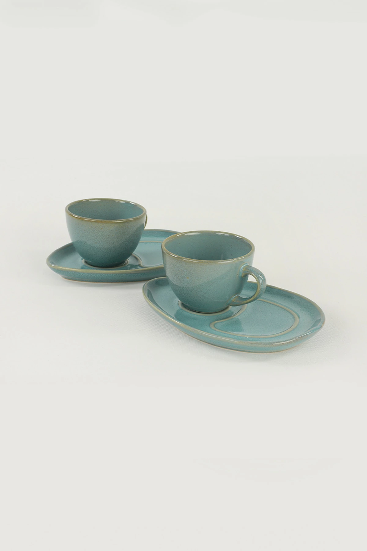 Set filxhanash kafeje (4 copë), Hermia Concept, ngjyrë tyrkiz, ST606004FQ07A000000MAGD200