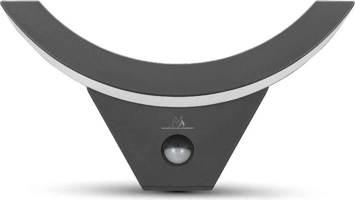 llampë LED me sensor lëvizjeje Maclean MCE290 GR 800 lm 4000K IP54, gri