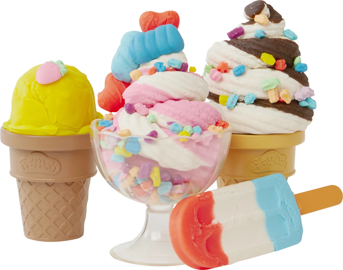 Set lodër për fëmijë Play-Doh Kitchen Creations Ultimate Ice Cream Truck 