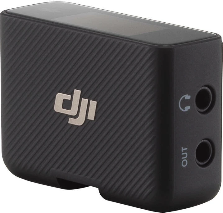 Sistem audio pa tela DJI Mic Basic, 1 transmetues + 1 marrës, i zi