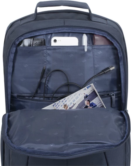 Çantë shpine për laptop RIVACASE 8460 17.3\" 23 L, blu e errët