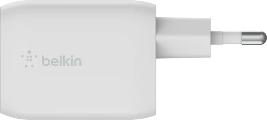 Karikues Belkin WCH013vfWH, 65W, 2x USB Type-C, i bardhë