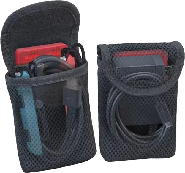 Çantë mbrojtëse udhëtimi Nacon Traveler Deluxe System Case XL për Nintendo Switch 2/OLED/Switch, 305×255×127 mm, e zezë