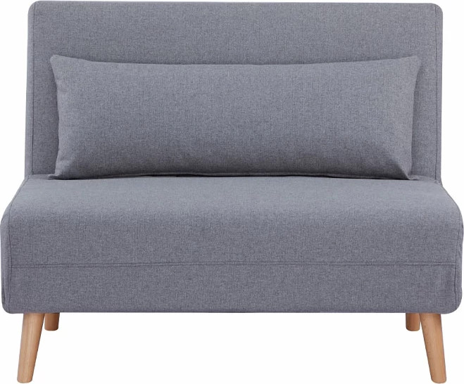 Karrige e palosshme Aperto, ngjyrë gri e çelët, 100x75x78