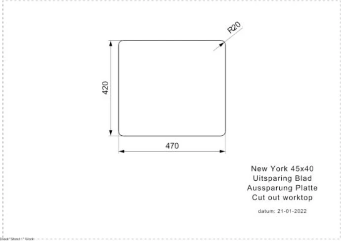 Lavaman inox, New York 45