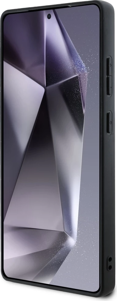 Mbështjellës Guess 4G Round Patch Classic Logo MagSafe për Samsung Galaxy S25 Ultra, Kafe