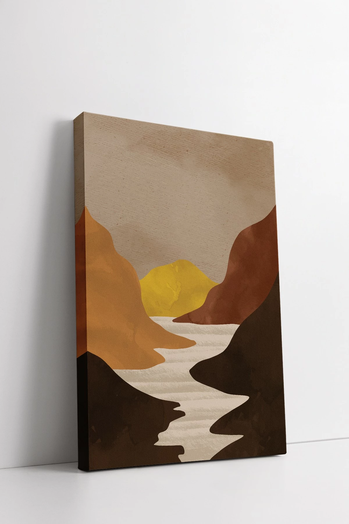 Set pikturash dekorative në kanavacë, 3 pjesë, Wallity, 50x70cm