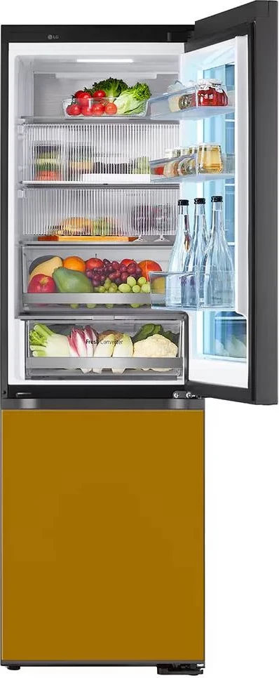 Frigorifer i kombinuar LG GBG719MDNN 352 L 187 x 68.4 cm InstaView MoodUP, e zezë/rozë