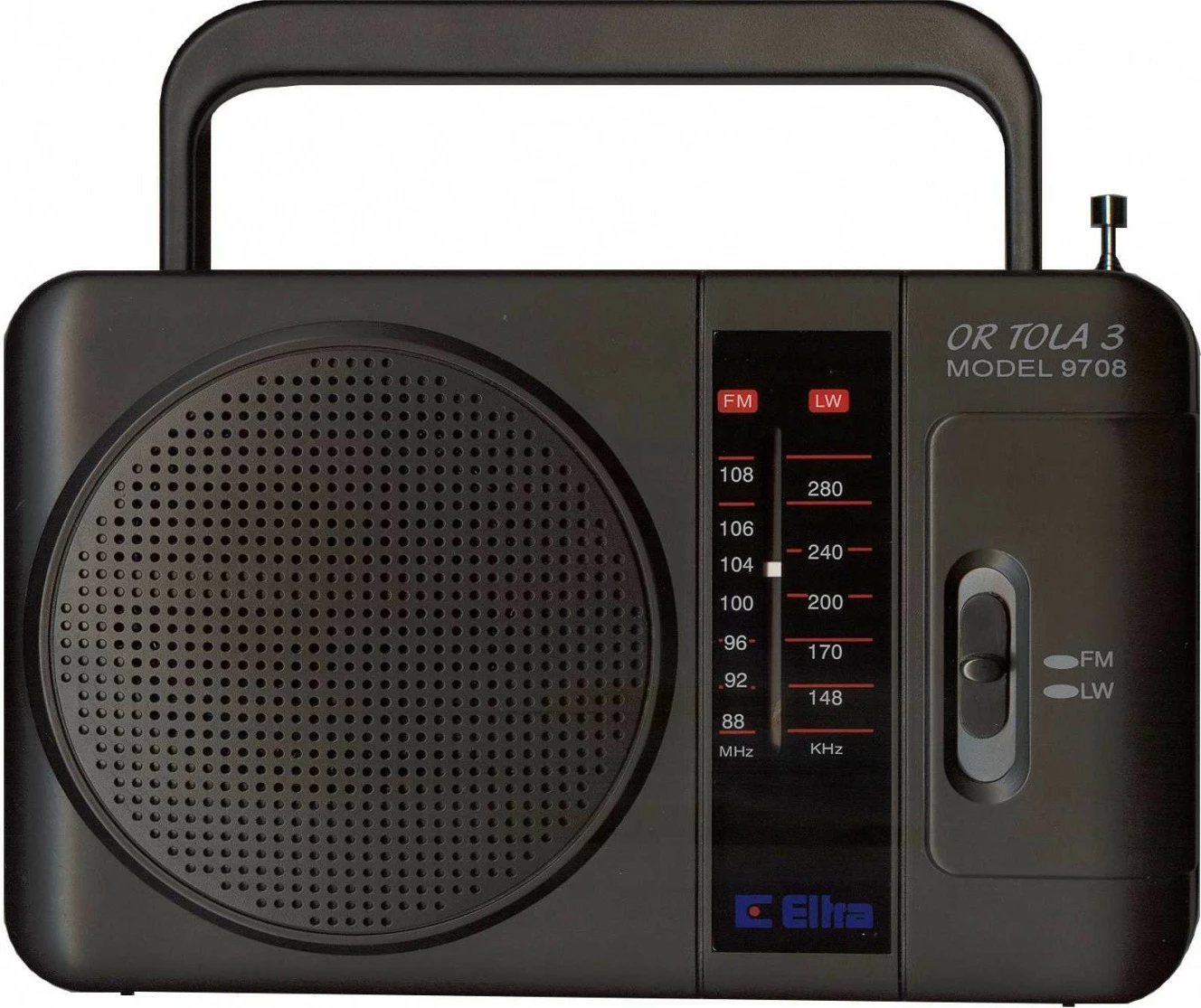 Radio portabile Eltra TOLA, Mono, FM/LW, e zezë