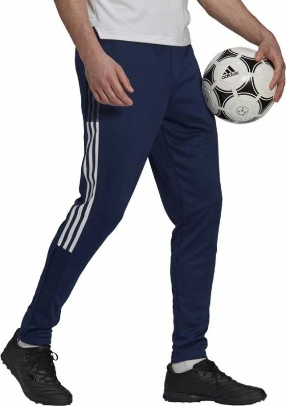 Pantallona sportive adidas për meshkuj, blu të errët