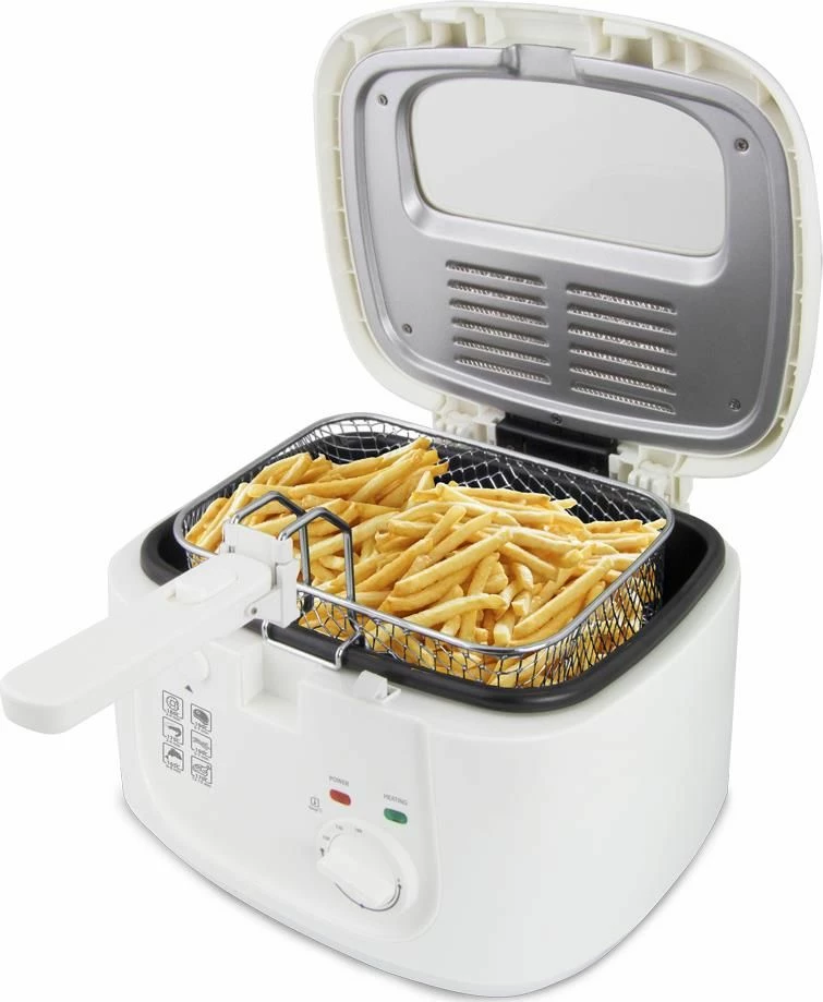Fritezë Esperanza Spring Roll EKG012 2.5 L 1800 W, e bardhë