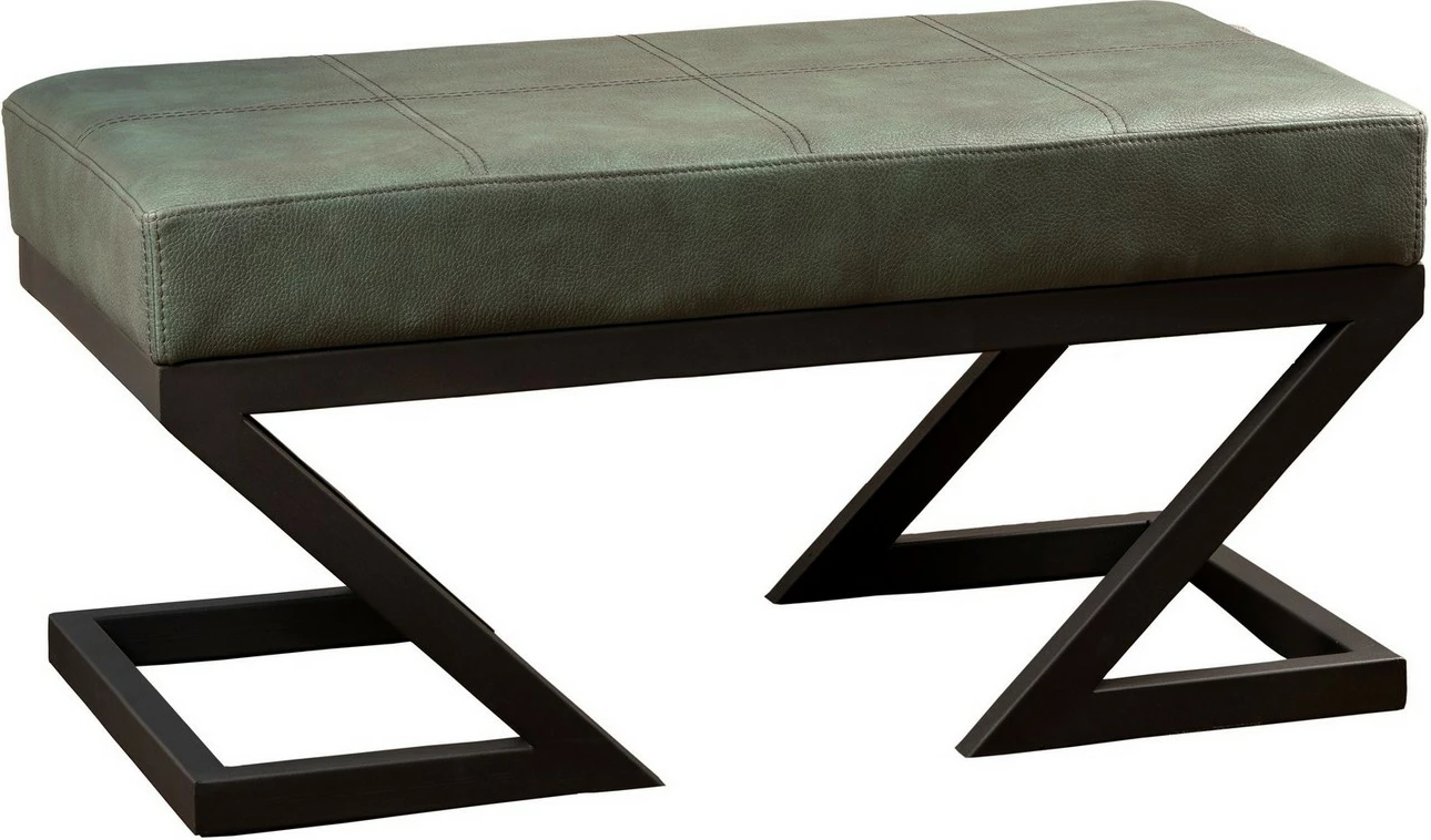 Puf Atelier del Sofa, ngjyrë e gjelbër, Ago