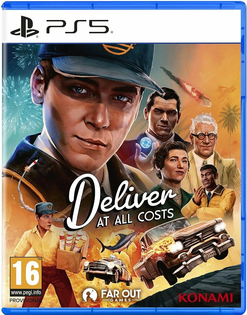 Lojë PS5 Konami Deliver At All Costs, PEGI 16