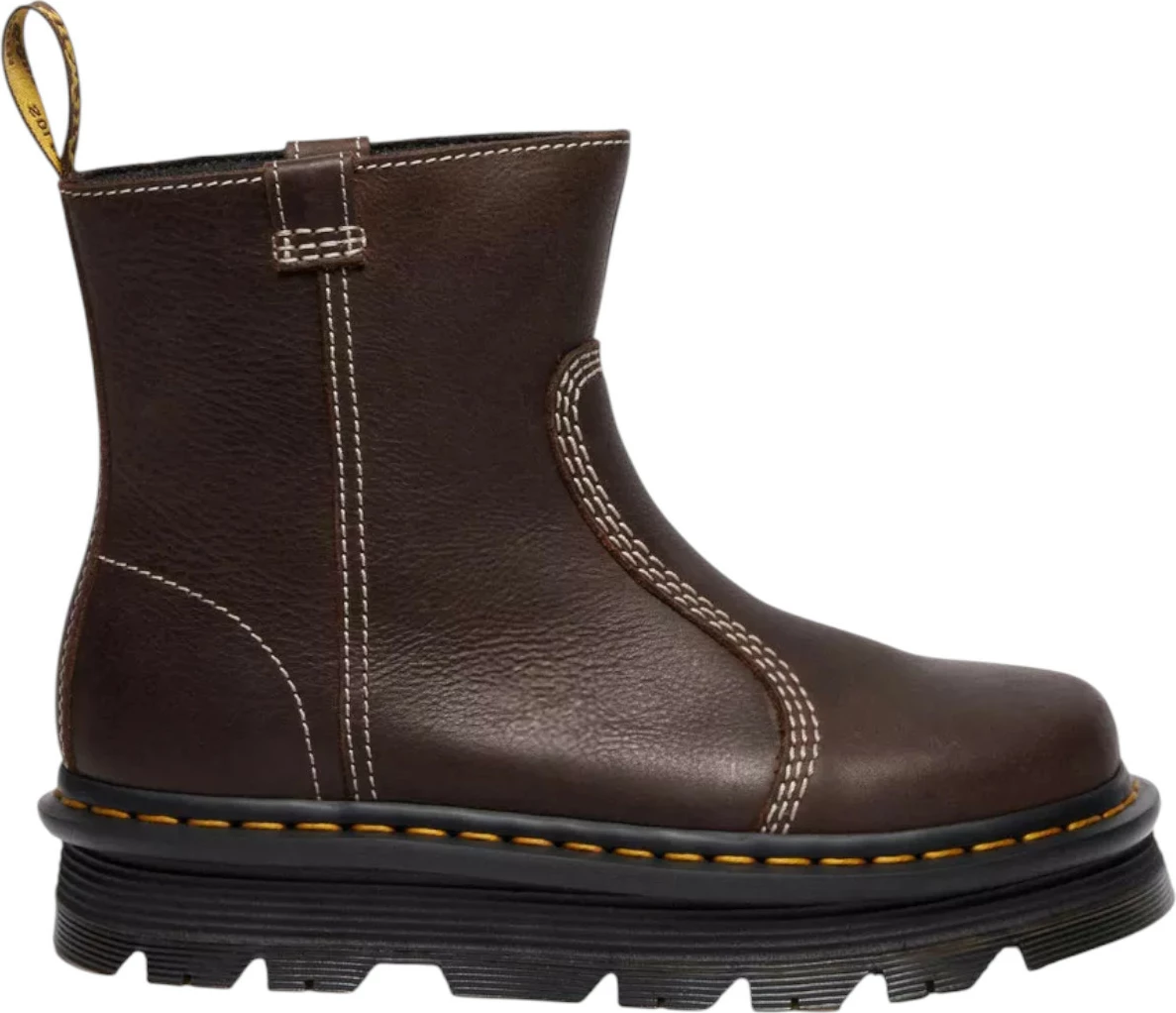 Çizme për femra Dr. Martens Zebzag Rigger Wyoming 42662200, kafe të errëta