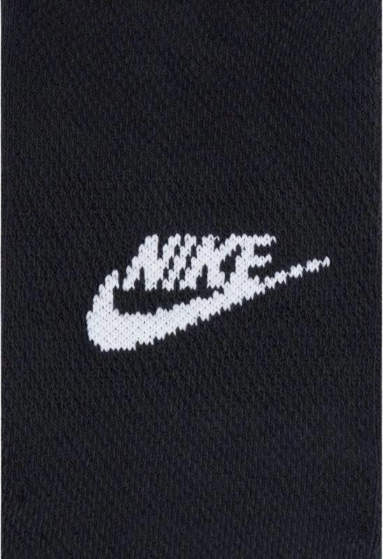 Çorape të shkurtra Nike Everyday Elevated 3 palë, të zeza [Madhësia: 34 - 38]