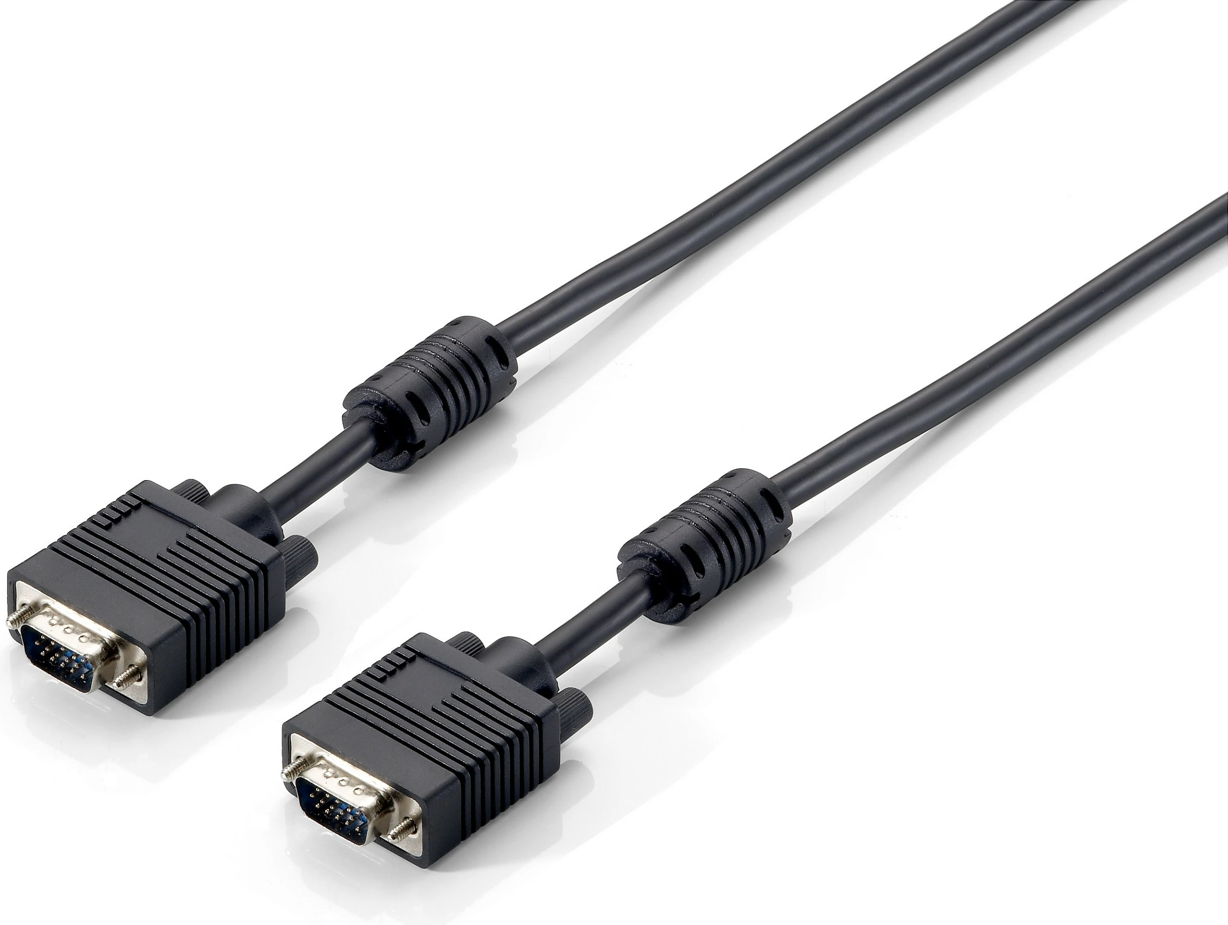 Kabllo VGA Equip 1m, mashkull-mashkull, e zezë