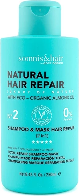 Shampo dhe maskë për flokë për femra Somnis&Hair Natural Hair Repair 250ml
