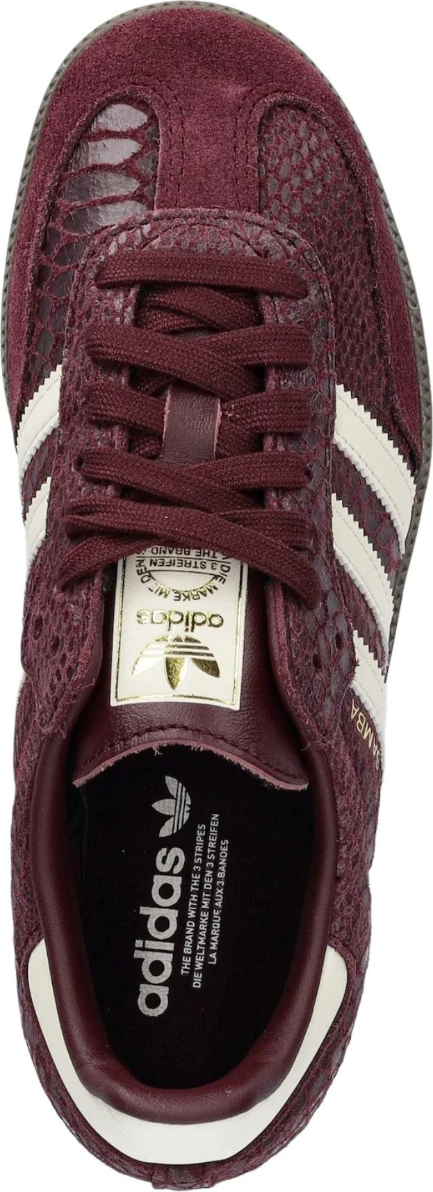 Atlete për femra adidas Originals Samba OG IH3979, bordó [Madhësia: 38 2/3]