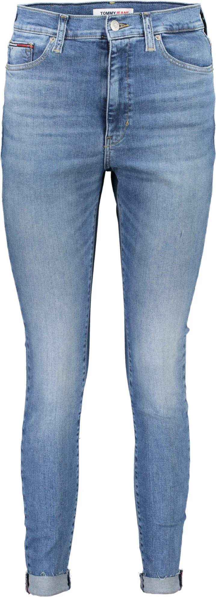 Xhinse për femra TOMMY HILFIGER super skinny, të kaltërta
