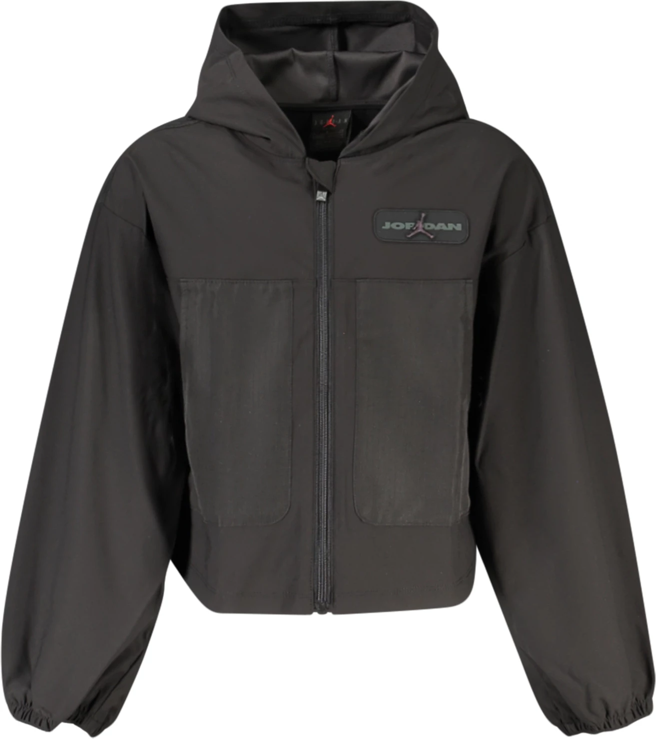 Jakne për vajza Jordan, e zezë