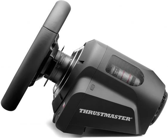 Timon garash Thrustmaster T-GT II, GT Wheel + Base, për PS5/PS4/PC, Force Feedback 40W, USB/Bluetooth, pack pa pedale, i zi