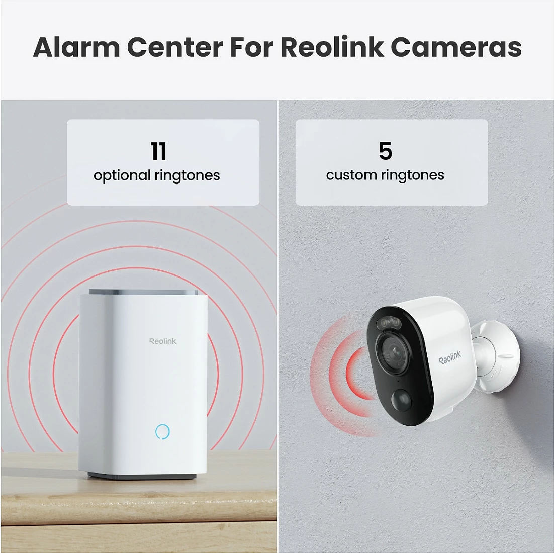 Sistem kamerash sigurie Reolink Hub 1 + 2x Argus B310, 3MP, Wi‑Fi, microSD, i bardhë