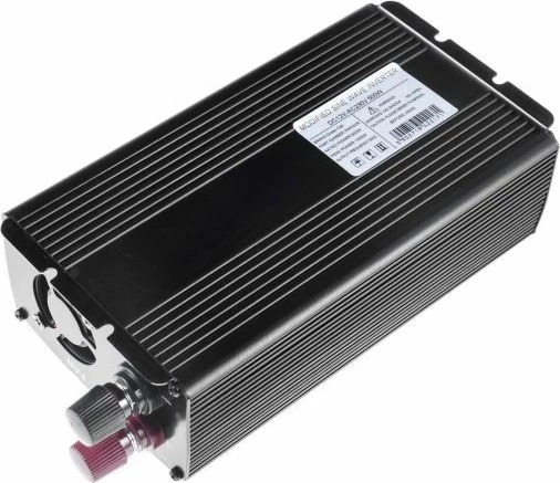 Inverter rryme Green Cell 12V në 230V 500W/1000W, i zi