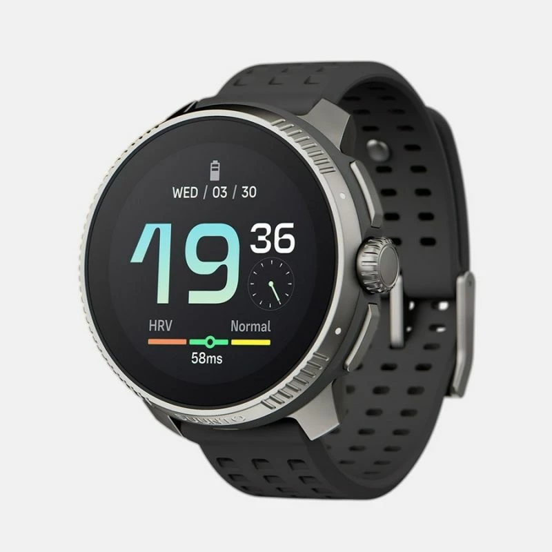 orë sportive Suunto Race Titanium Charcoal, e zezë