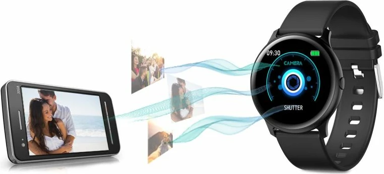 Smartwatch unisex G. Rossi, e zezë