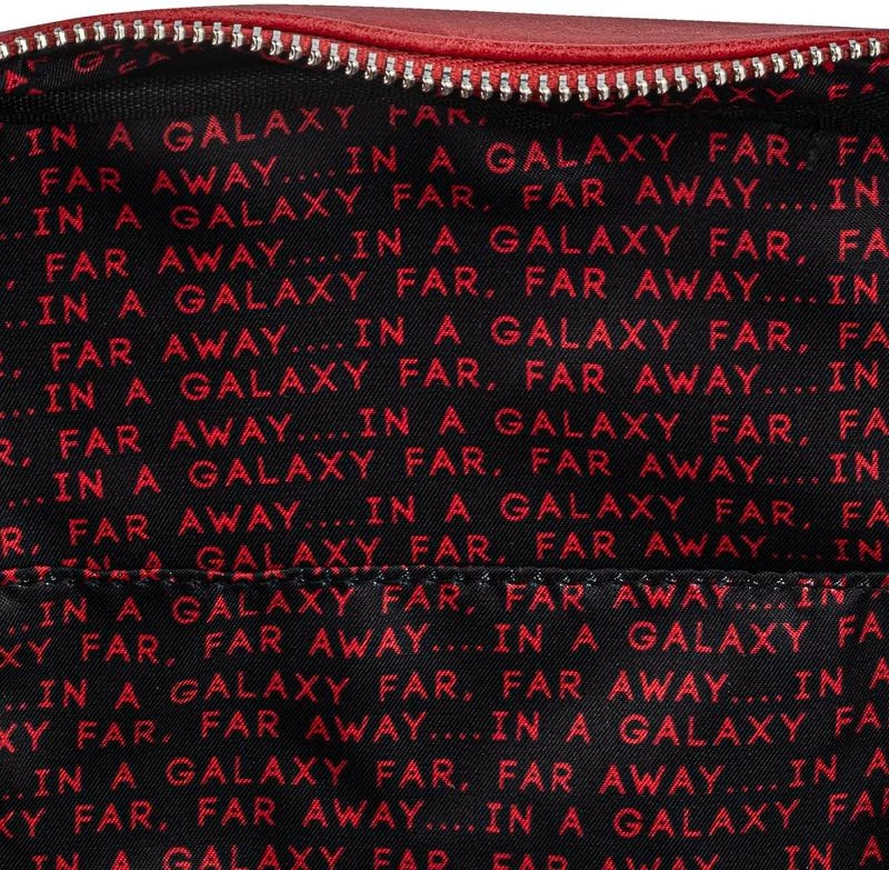 Çantë shpine mini Loungefly Star Wars Lands Mustafar Square 24 x 31.1 x 12.7 cm, e kuqe/zezë