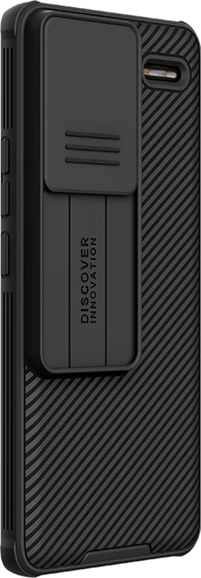 Mbështjellës Nillkin CamShield Pro për Xiaomi Redmi Note 13 Pro+ 5G, i zi