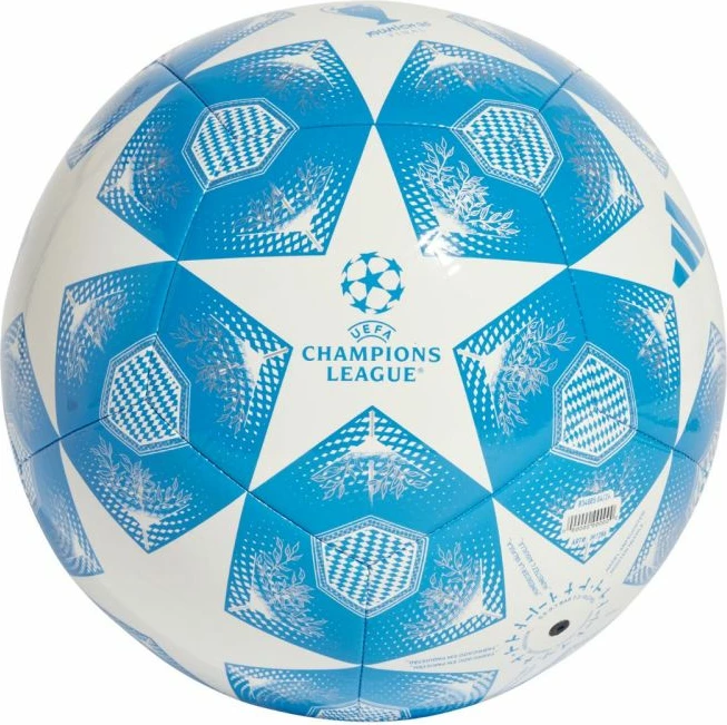 Top futbolli adidas, i bardhë dhe blu [Madhësia: 3]
