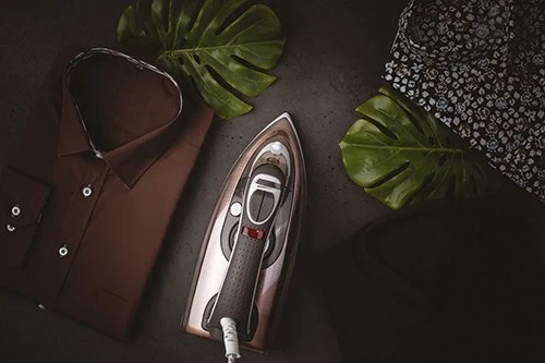 Hekur avulli Adler AD 5030, Pllakë qeramike, 3000 W, Ngjyrë bronzi