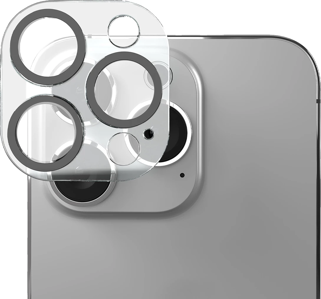 Xham i temperuar SBS D3O për kamerë iPhone 14 Pro / 14 Pro Max, Transparent