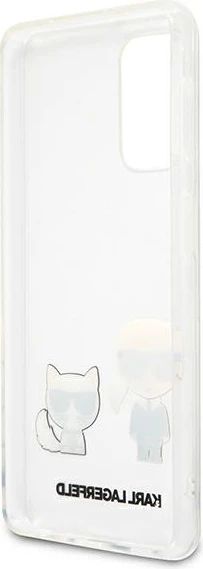 Mbështjellës hardcase Karl Lagerfeld KLHCA32CKTR për Samsung Galaxy A32 5G (A326), transparent, në kuti