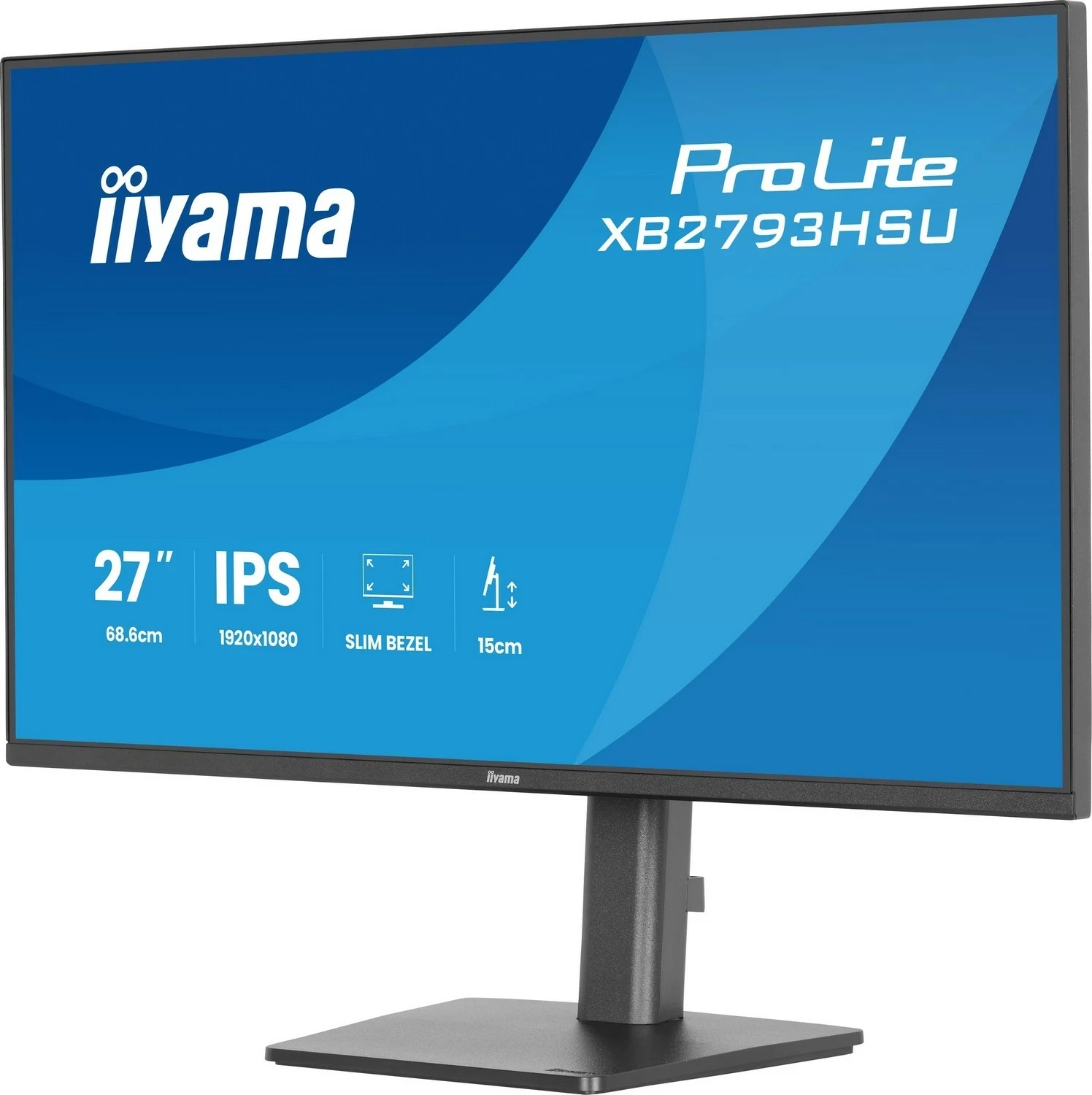 Monitor iiyama ProLite XB2793HSU-B1, 27 inch, Full HD, IPS, LED, e zi