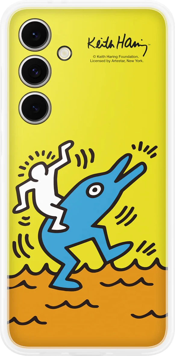 Mbështjellës Samsung Flipsuit Case EF-MS721CYEGWW për Galaxy S24 FE, e verdhë