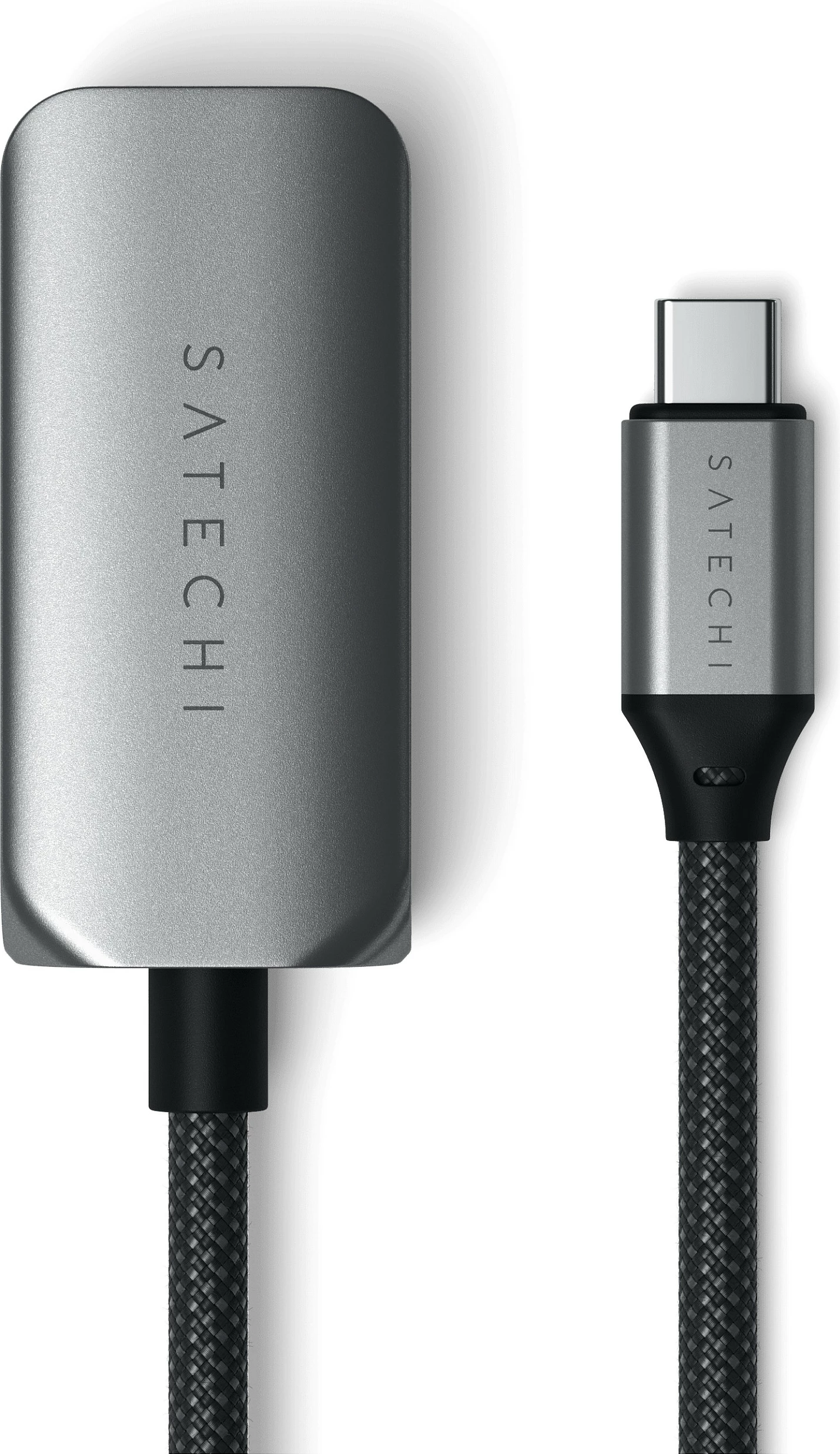 Adapter Ethernet Satechi USB-C 2.5 Gigabit, gri