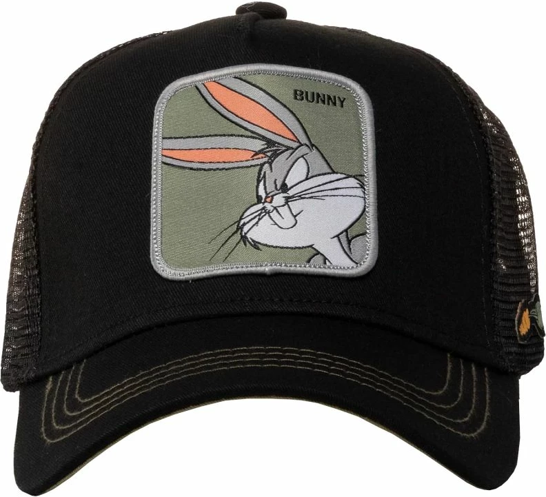 Kapelë Trucker Capslab Bunny Looney Tunes, e zezë [Ngjyra: E zezë]