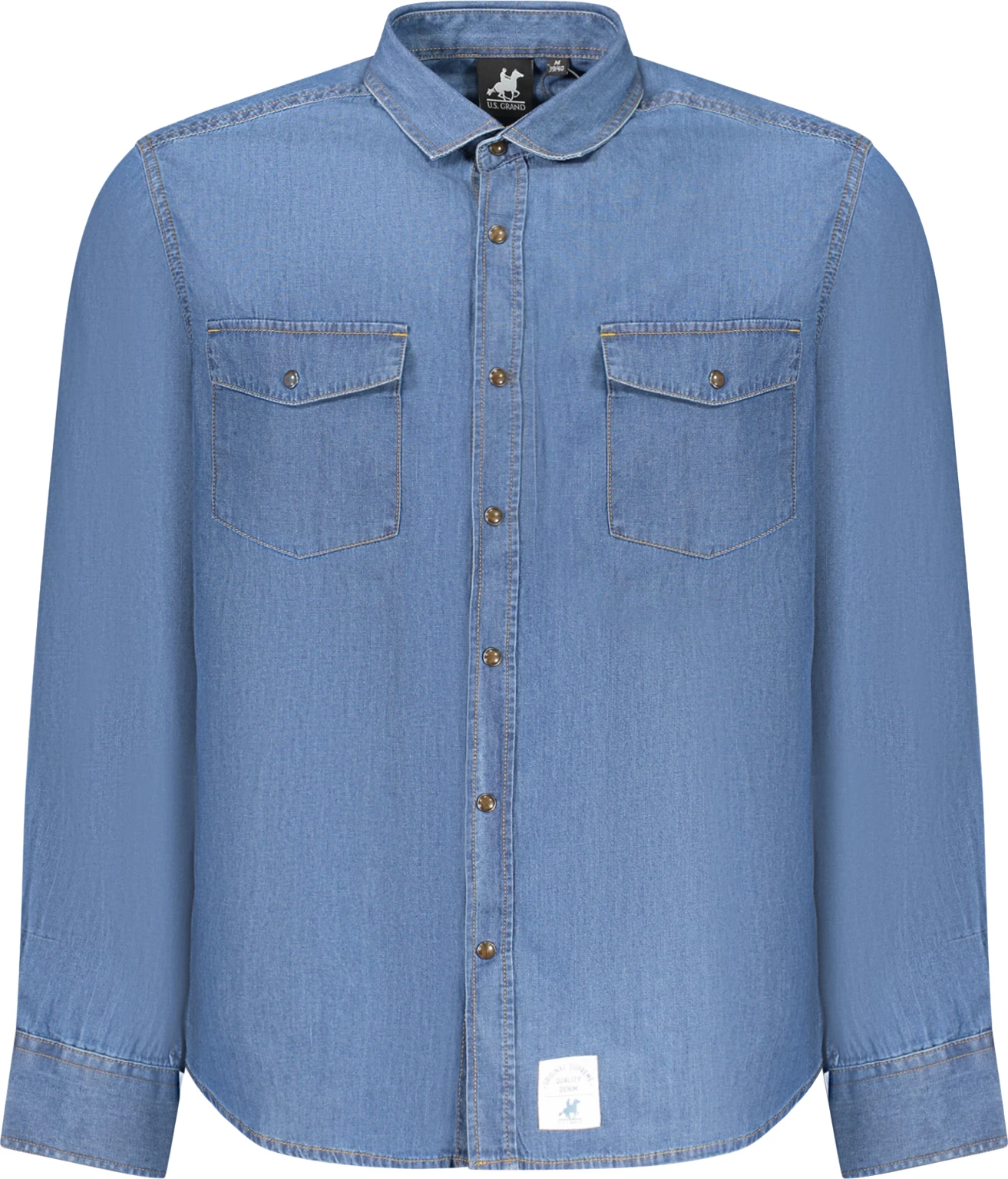 Këmishë për meshkuj U.S. GRAND, e kaltërt