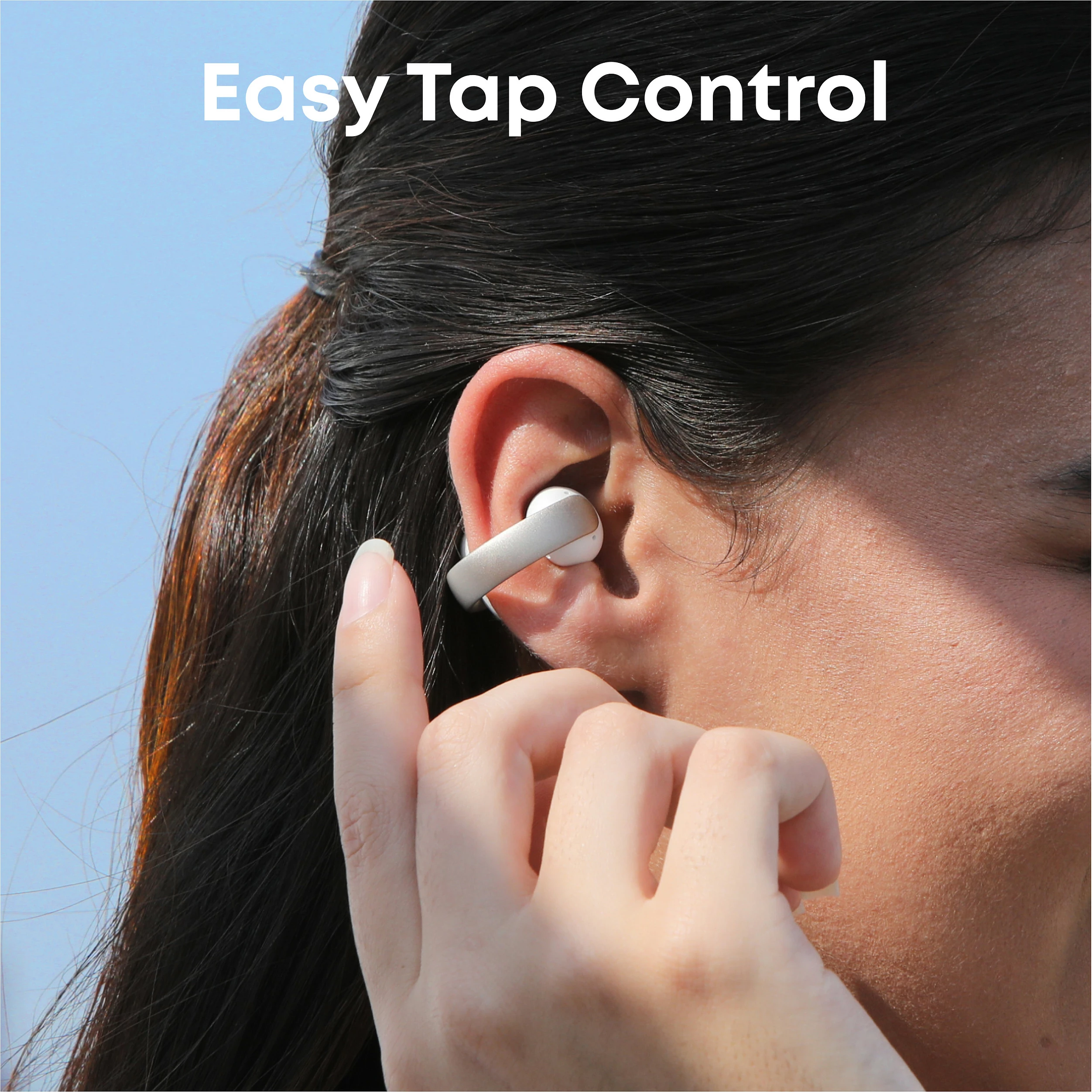 Kufje Anker Soundcore AeroClip, TWS, Bluetooth 5.4, Open-Ear, Champagne Mist