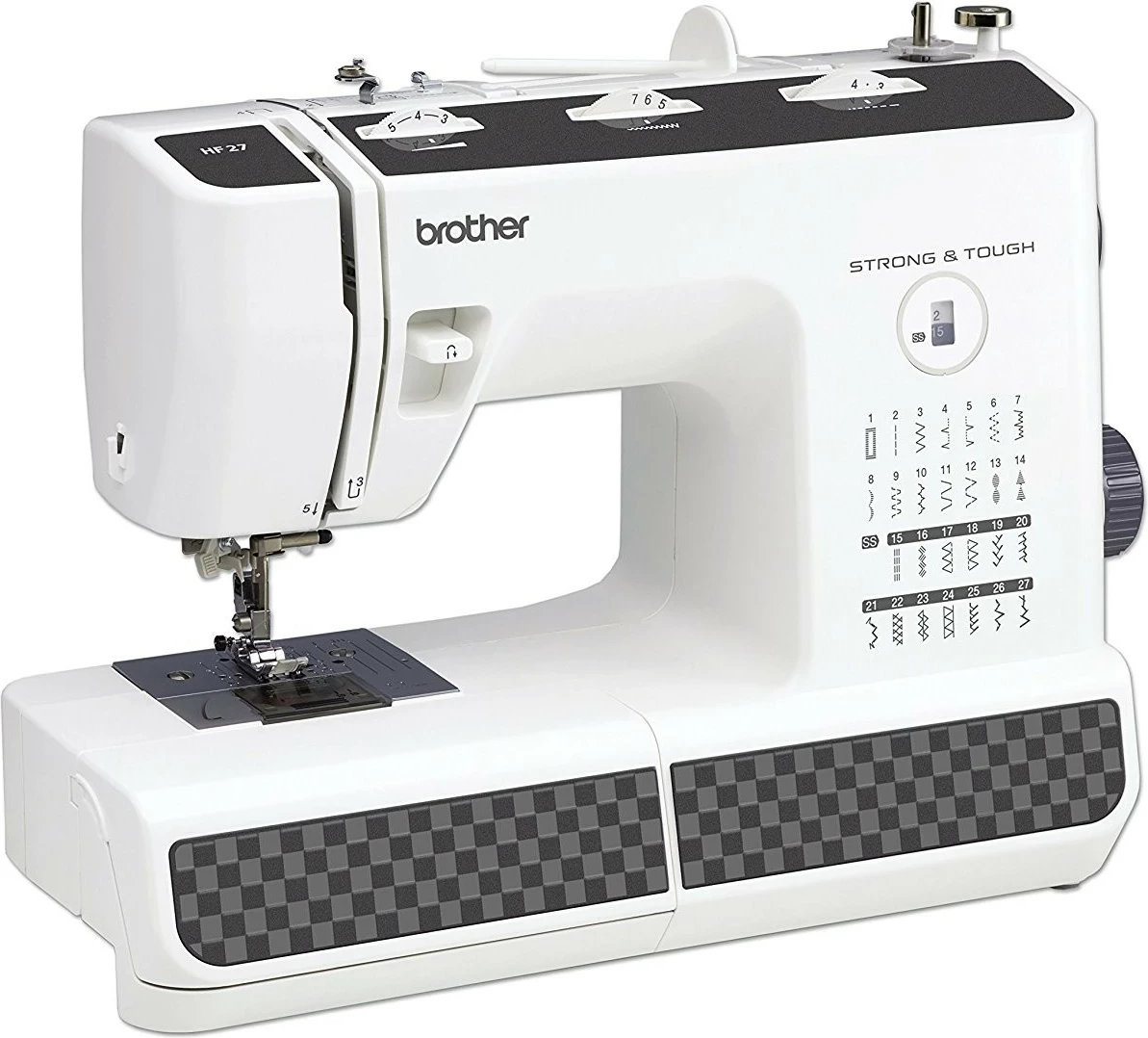 Makine qepëse Brother HF27, mekanike, e bardhë
