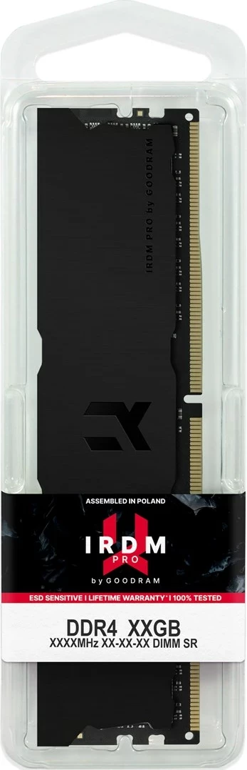 RAM Memorje Goodram IRDM, 64 GB (2x32 GB), DDR4, 3600 MHz, Deep Black