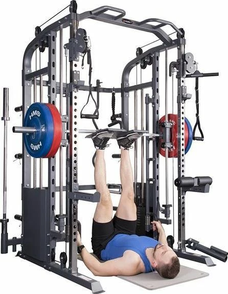Pllakë leg press HMS UWN070, për Smith machine CYKLOP 2, çelik, 40 x 50 x 14 cm