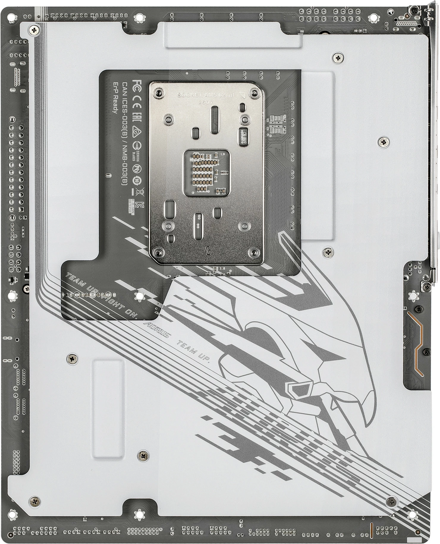 Pllakë amë Gigabyte X870E AORUS PRO X3D ICE, Socket AM5, DDR5, Wi‑Fi 7, ATX, e bardhë